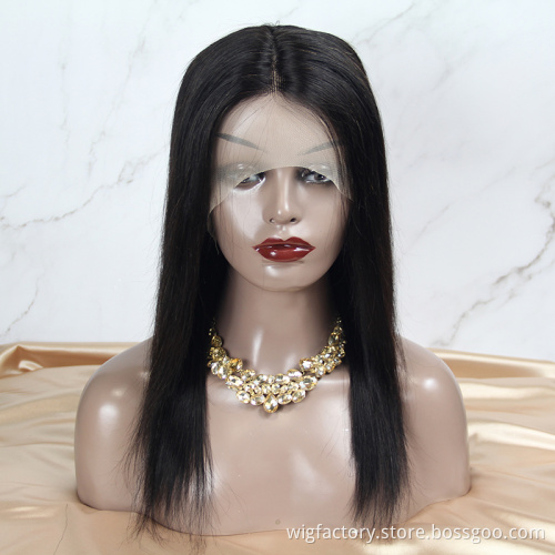 Factory wholesale lace frontal human hair wig vendors,13*6*1 lacefront wigs human hair, 100% human hair lace wig